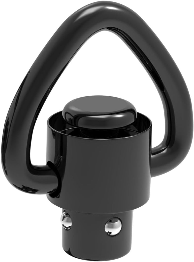 TPO تركيب دوار حزام QD 1" ثقيل الوزن مع حلقة D-Loop سكة بيكاتيني QD لحزام سريع الفصل/الإفراج لنظام الحزام ذو النقطتين - Image 2